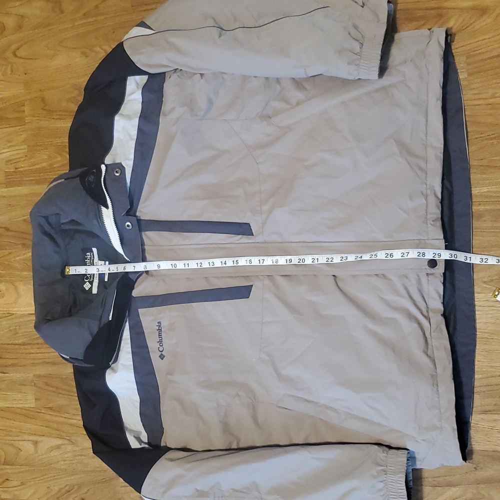 Columbia Whirlibird 3-in-1 Interchange Jacket Mens XXL Tan Gray Black - Picture 6 of 16